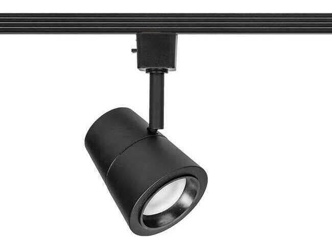 WAC Lighting Summit 1-Light Black Cylinder Track Head