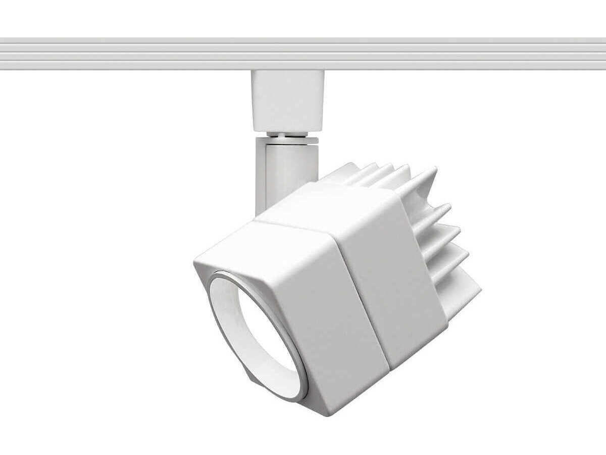 WAC Lighting Summit 1-Light White Cylinder Track Head