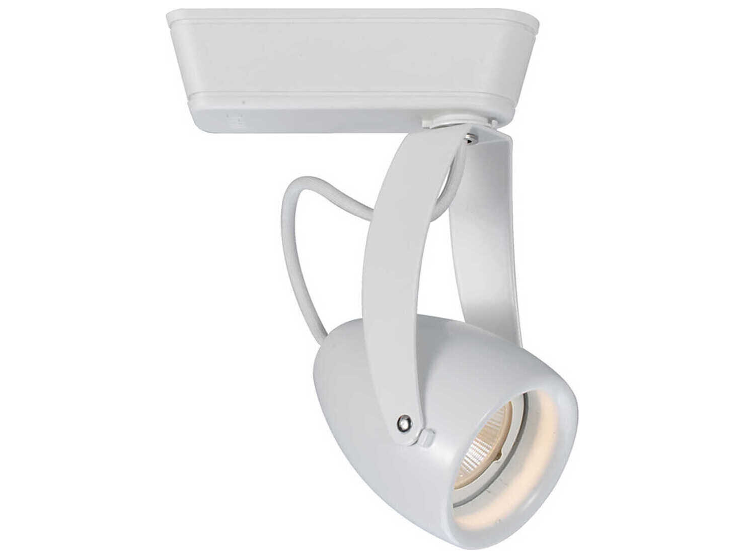 WAC Lighting Impulse 1-Light White Cylinder Track Head