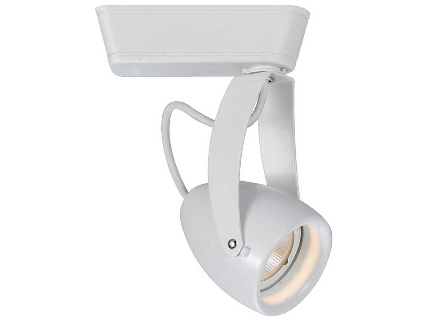 WAC Lighting Impulse 1-Light White Cylinder Track Head