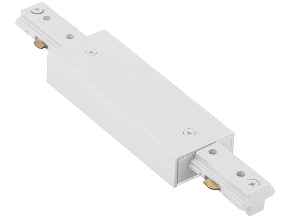 WAC Lighting White Power Feedable I Connector for L-Track
