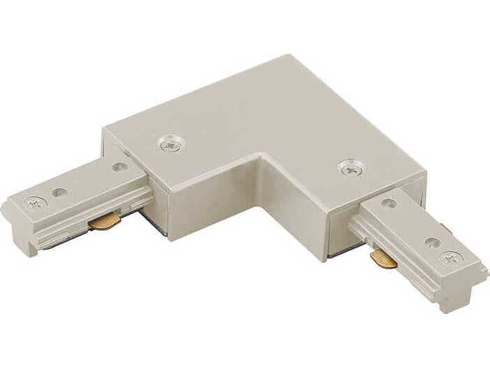 WAC Lighting Brushed Nickel Left L Connector for L-Track