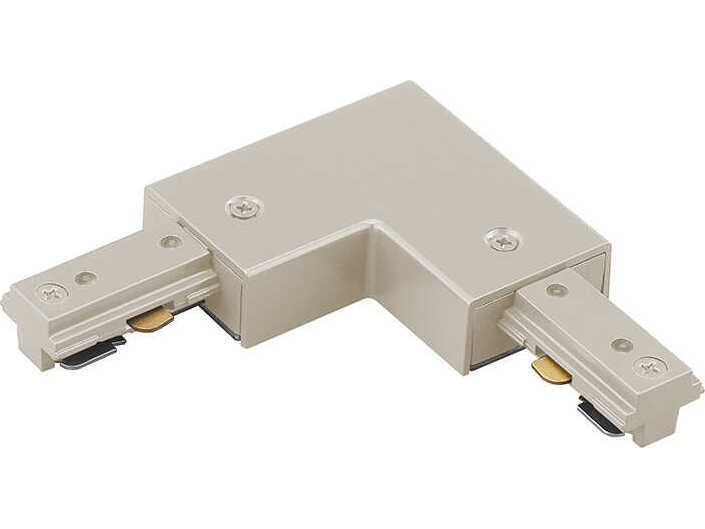 WAC Lighting Brushed Nickel Right L Connector for L-Track