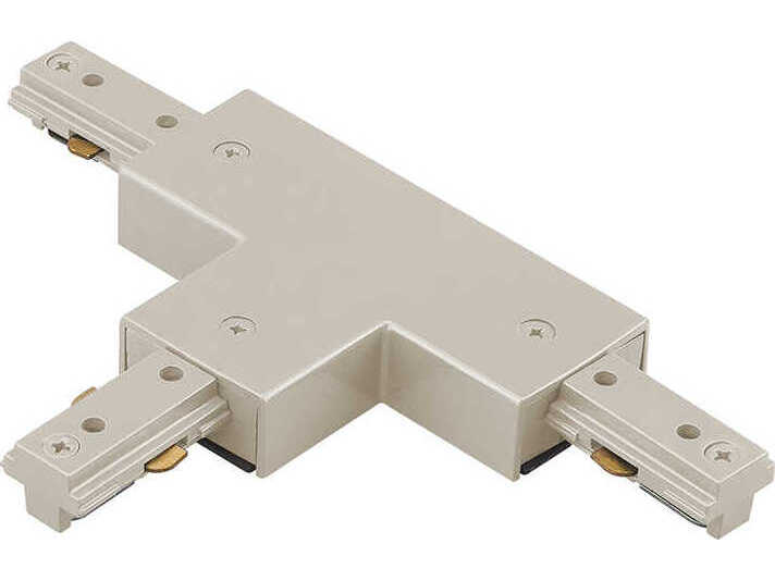 WAC Lighting Brushed Nickel T Connector for L-Track