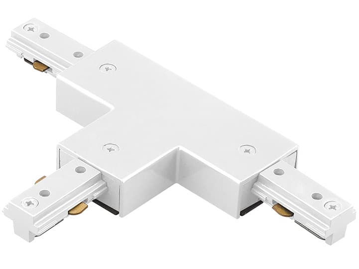 WAC Lighting White T Connector for L-Track