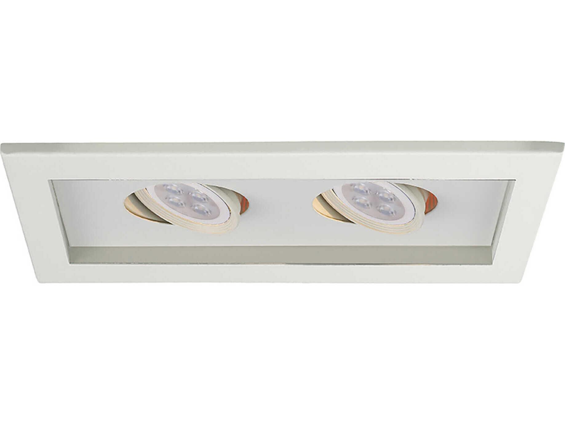 WAC Lighting 2-Light White Recessed Light