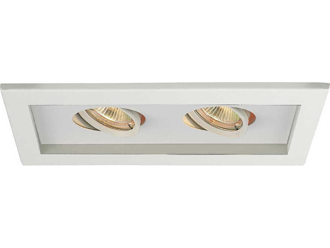 WAC Lighting 2-Light White Recessed Light