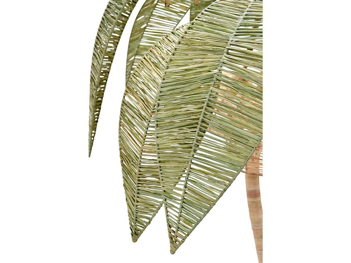 Worlds Away Coco Green Brass Floor Lamp