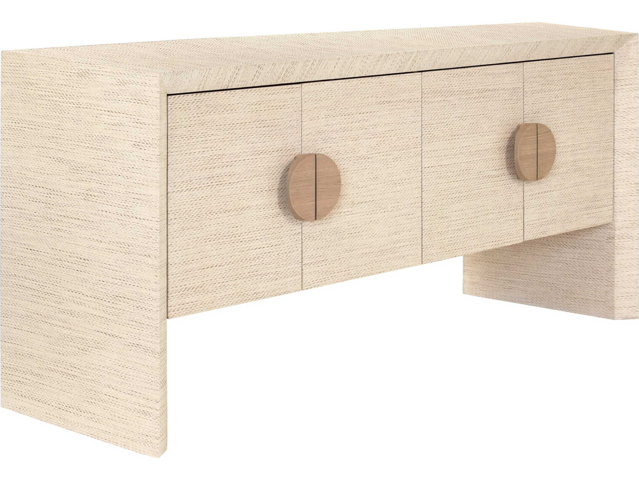 Worlds Away 64" Natural Sideboard