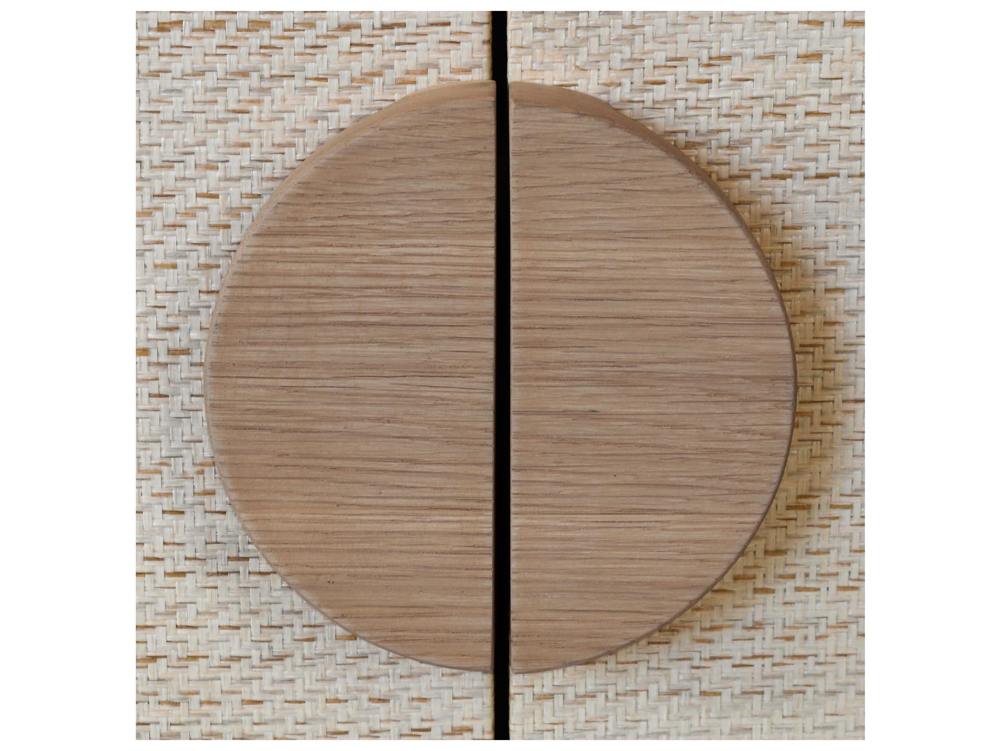 Worlds Away 64" Natural Sideboard