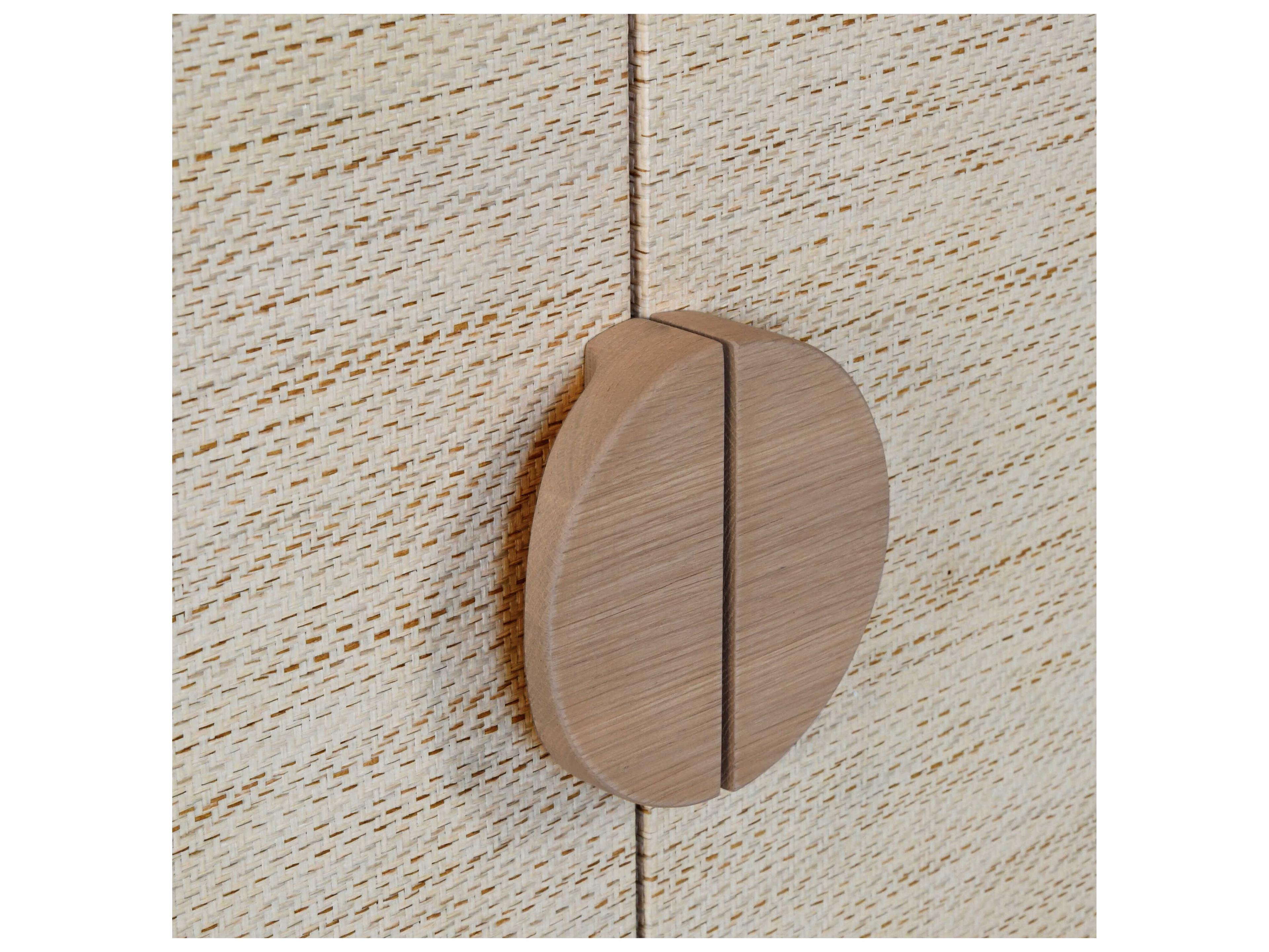 Worlds Away 64" Natural Sideboard