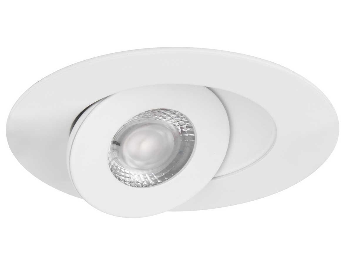 WAC Lighting Lotos 1-Light White LED Round Recessed Light