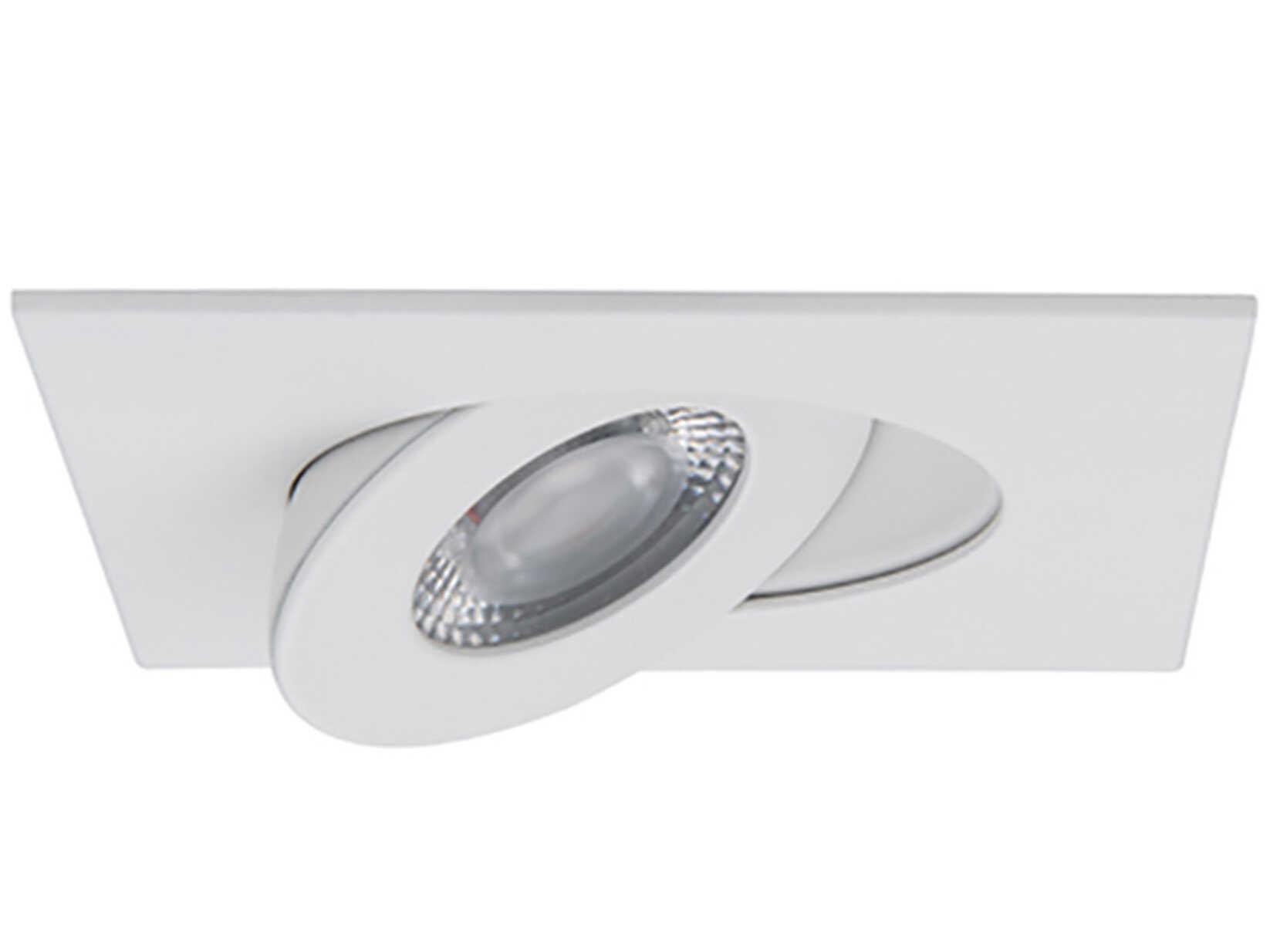 WAC Lighting Lotos 1-Light White LED Round Recessed Light