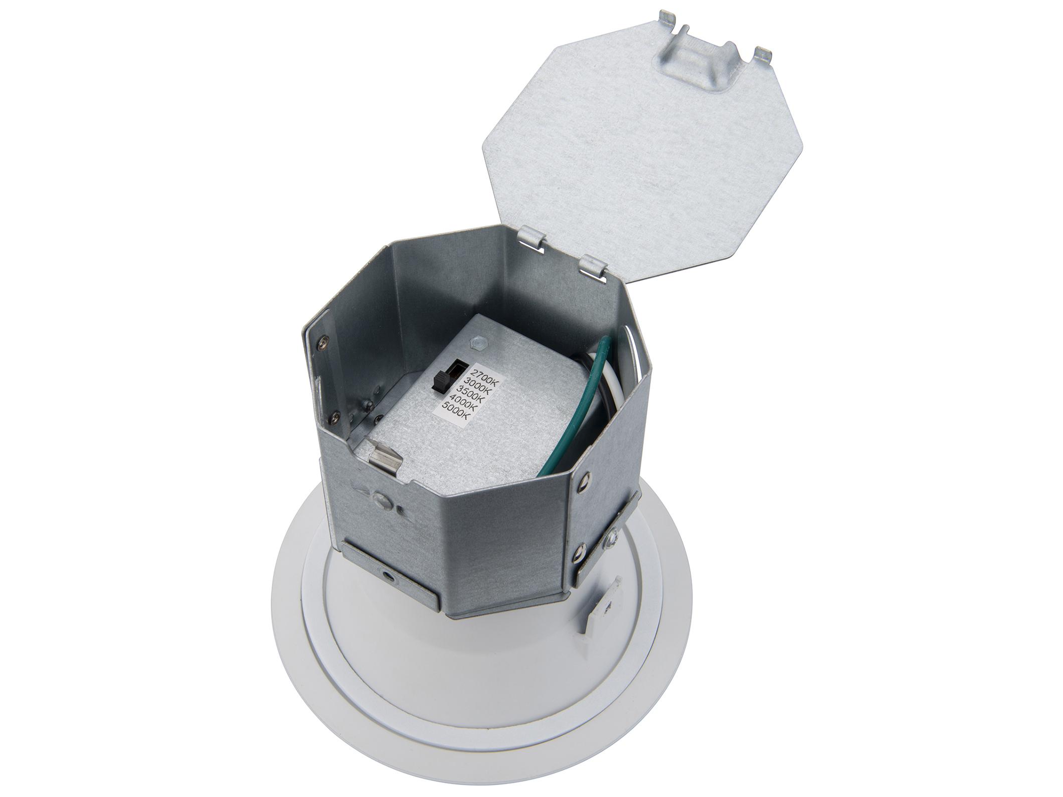 WAC Lighting Pop-In 1 - Light 5-CCT Selectable LED Outdoor Ceiling Light Set of 4