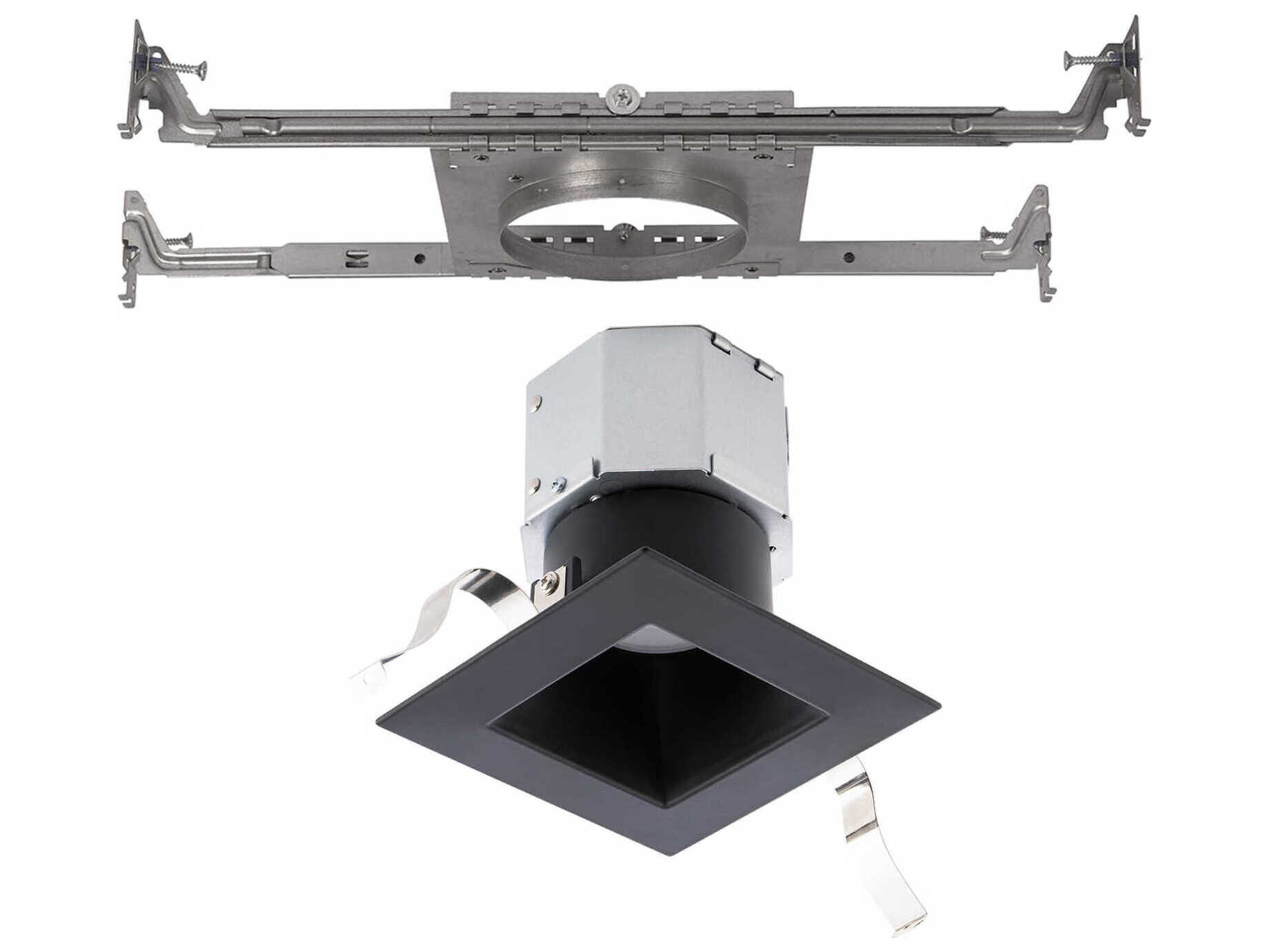 WAC Lighting Pop-In 1-Light Black Recessed Light
