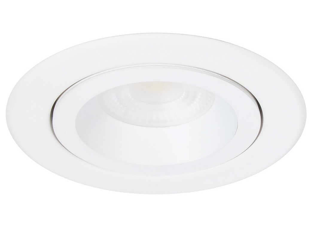 WAC Lighting Lotos 1-Light White Round Recessed Light