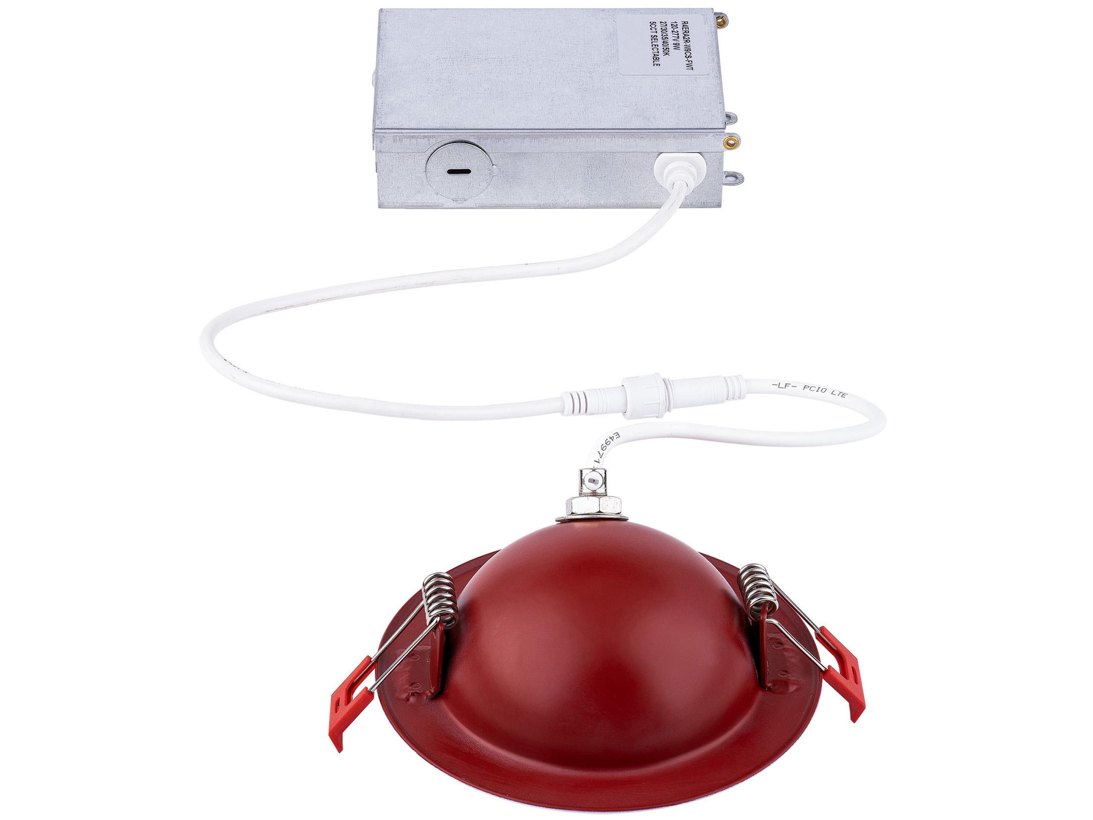 WAC Lighting Lotos 1-Light White Round Recessed Light