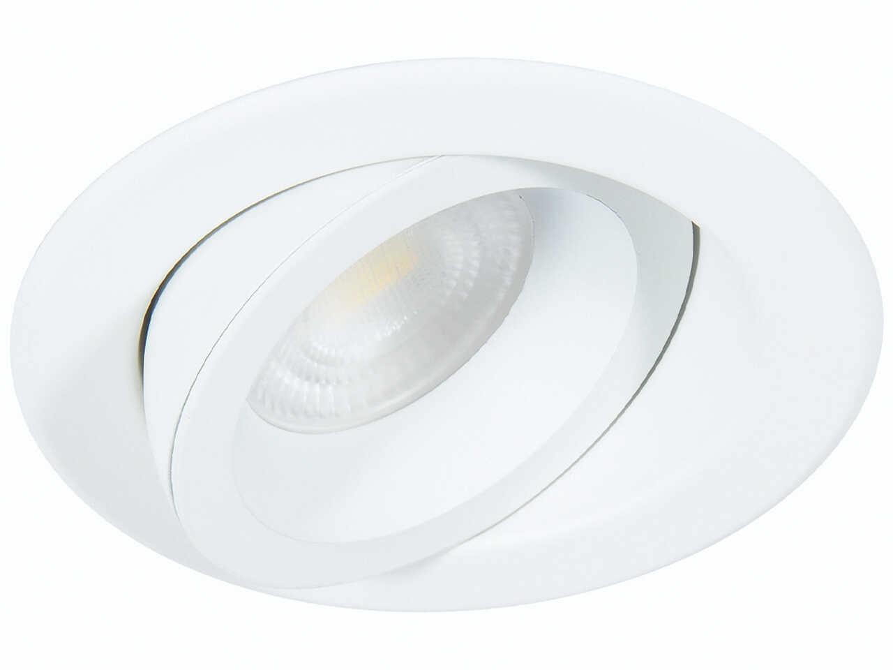 WAC Lighting Lotos 1-Light White Round Recessed Light