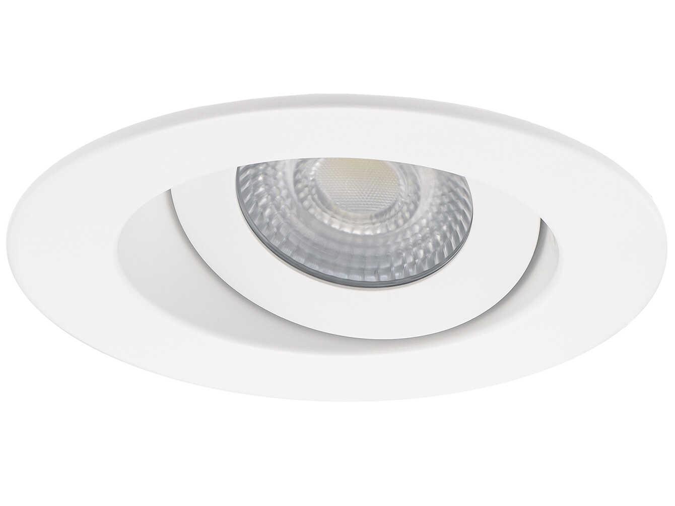 WAC Lighting Lotos 1-Light White Round Recessed Light