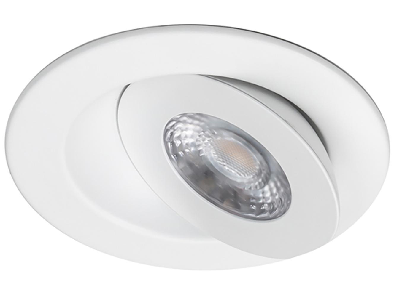 WAC Lighting Lotos 1-Light White Round Recessed Light