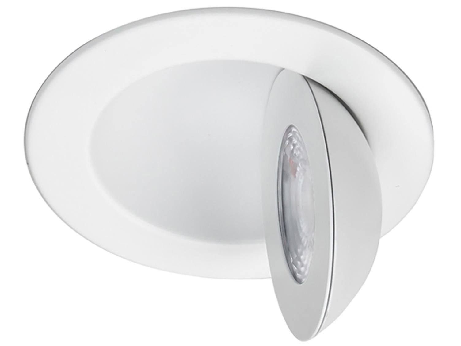 WAC Lighting Lotos 1-Light White Round Recessed Light