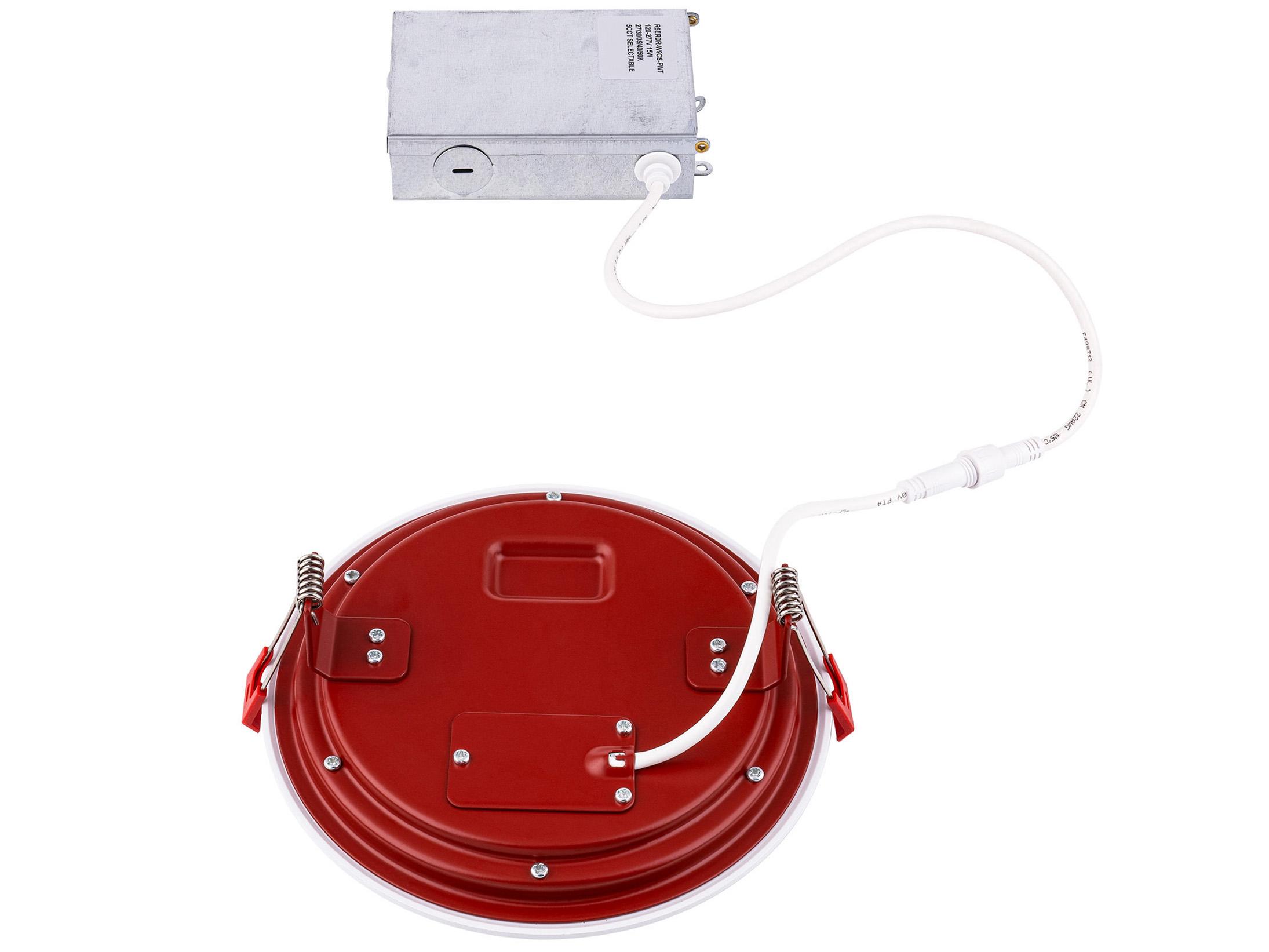 WAC Lighting Lotos 1-Light White Round Recessed Light