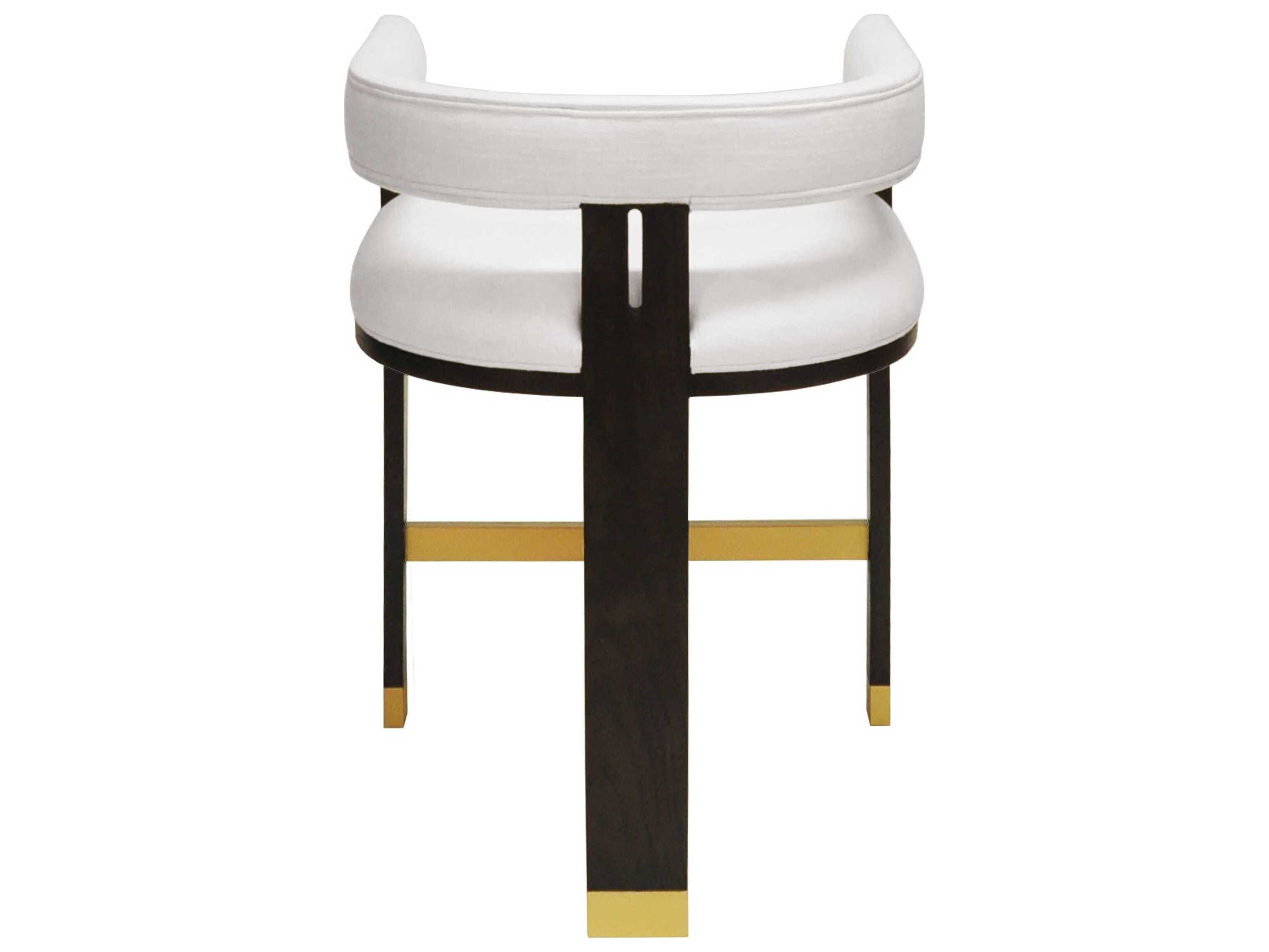 Worlds Away Upholstered Counter Stool