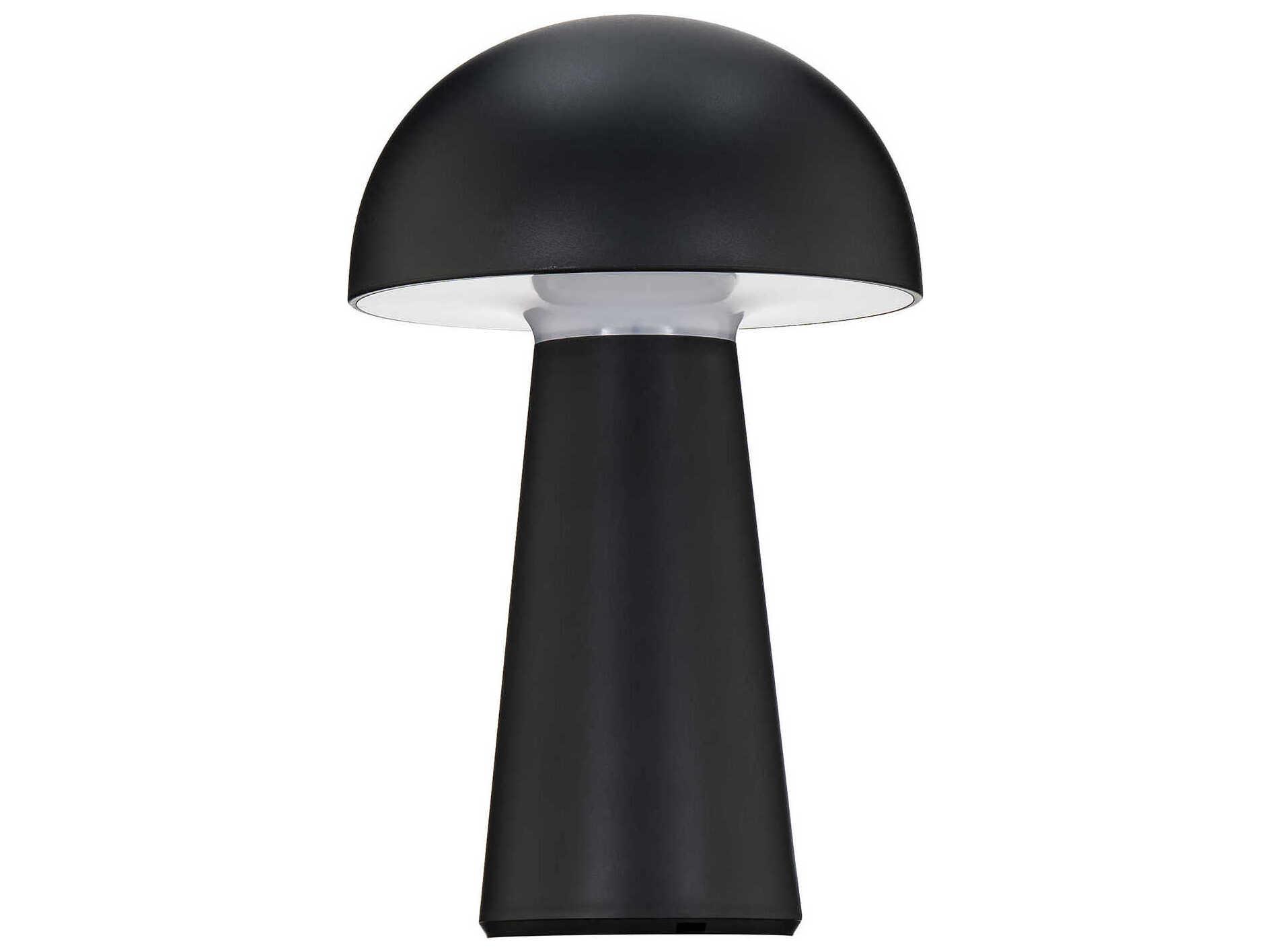 WAC Lighting Darla Black Polycarbonate Table Lamp