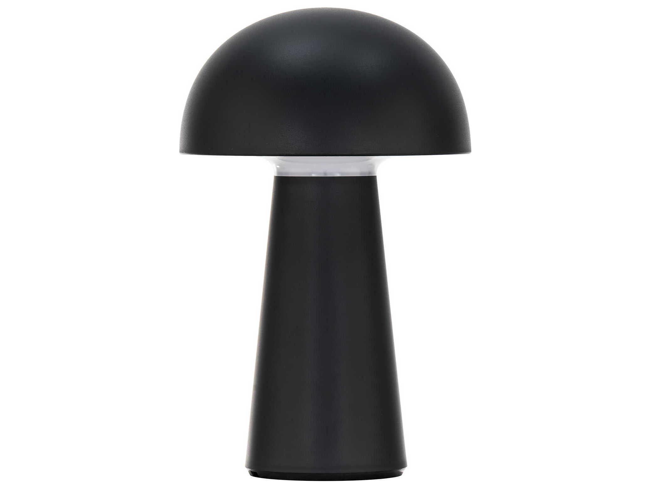 WAC Lighting Darla Black Polycarbonate Table Lamp