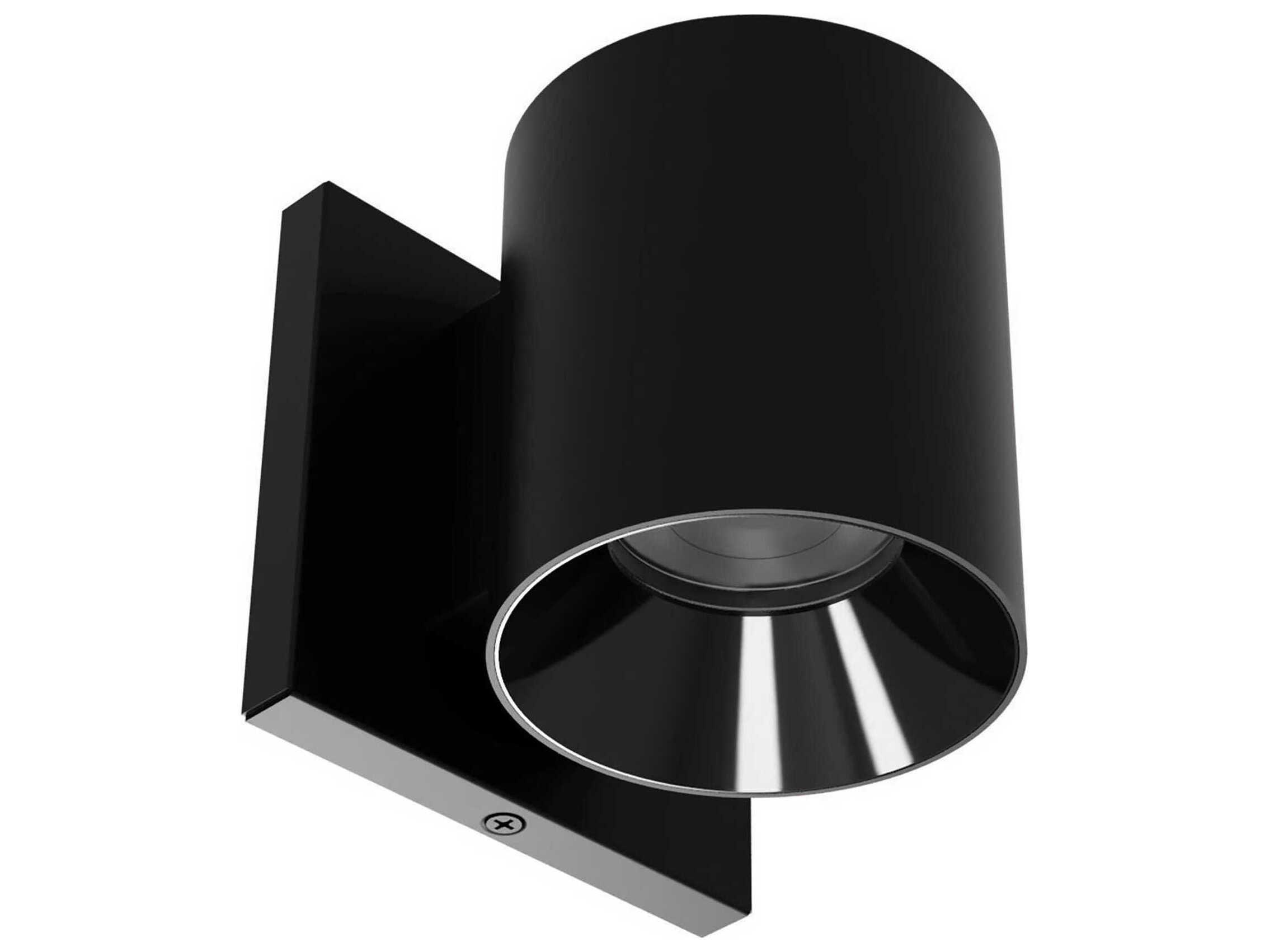 WAC Lighting Zoron Round 1-Light Trimmed Outdoor Wall Light