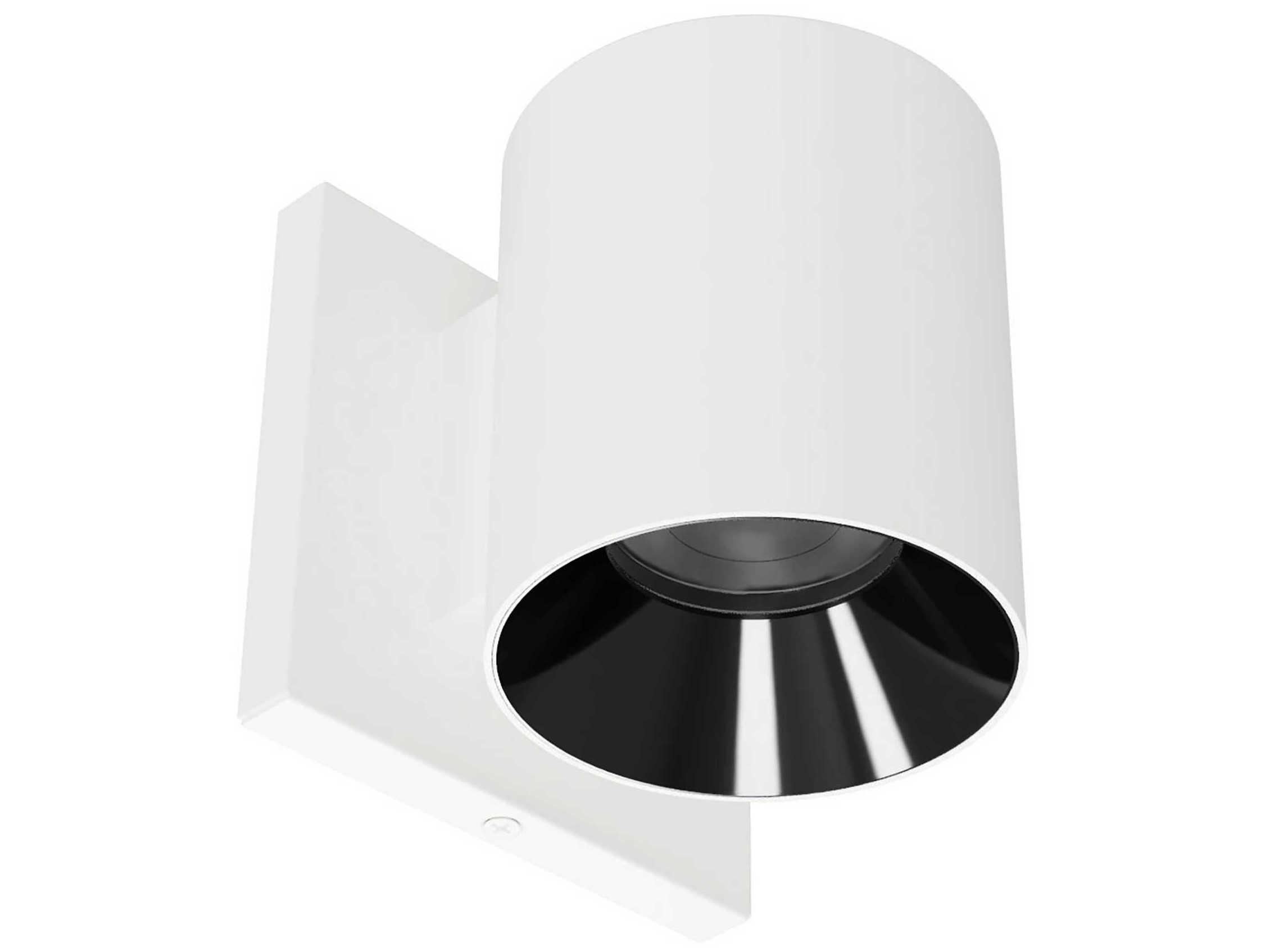 WAC Lighting Zoron Round 1-Light Trimmed Outdoor Wall Light
