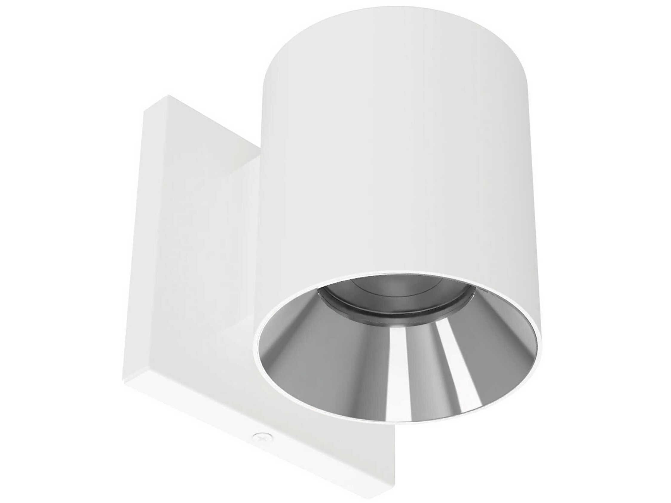 WAC Lighting Zoron Round 1-Light Trimmed Outdoor Wall Light