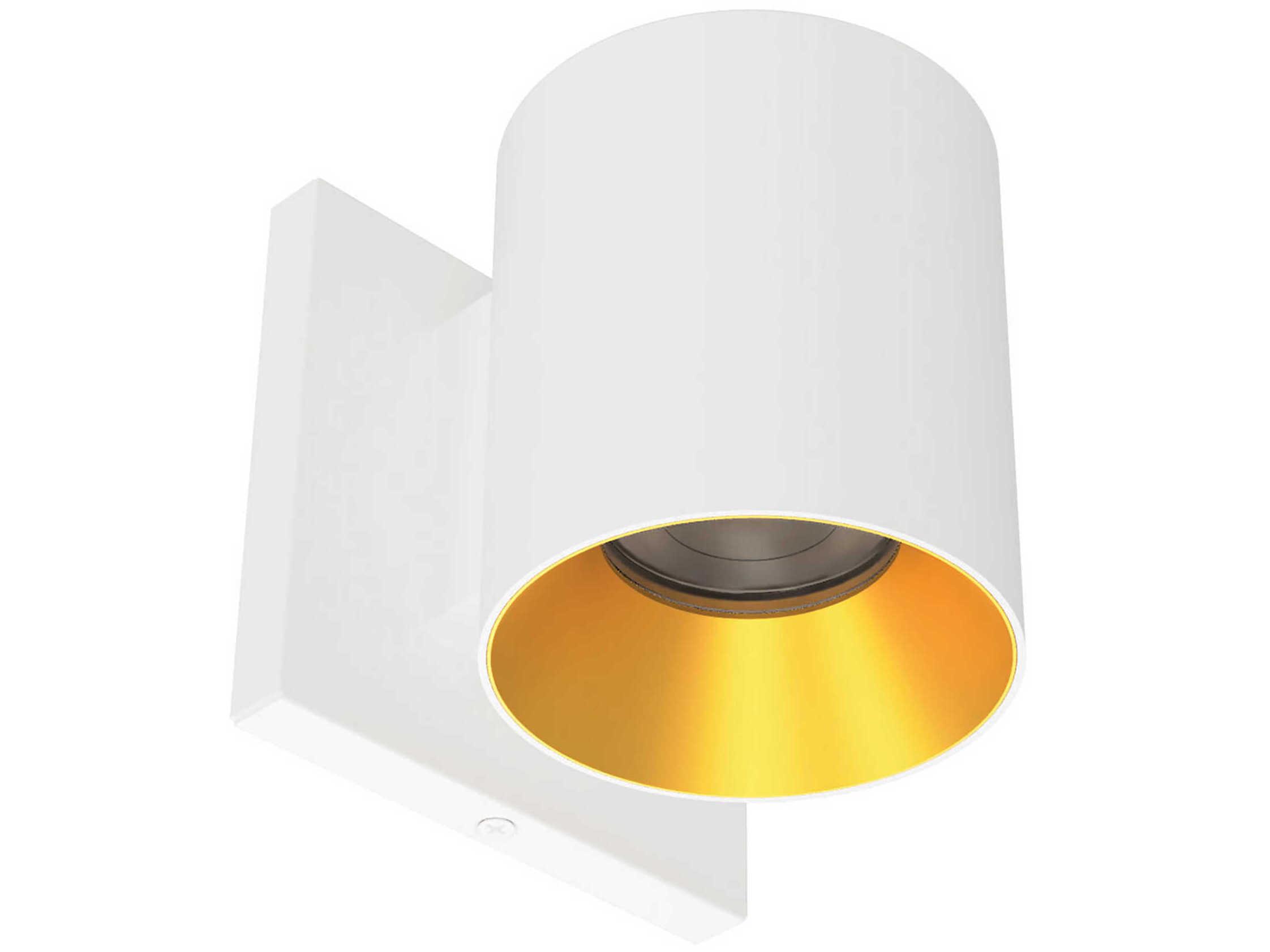 WAC Lighting Zoron Round 1-Light Trimmed Outdoor Wall Light