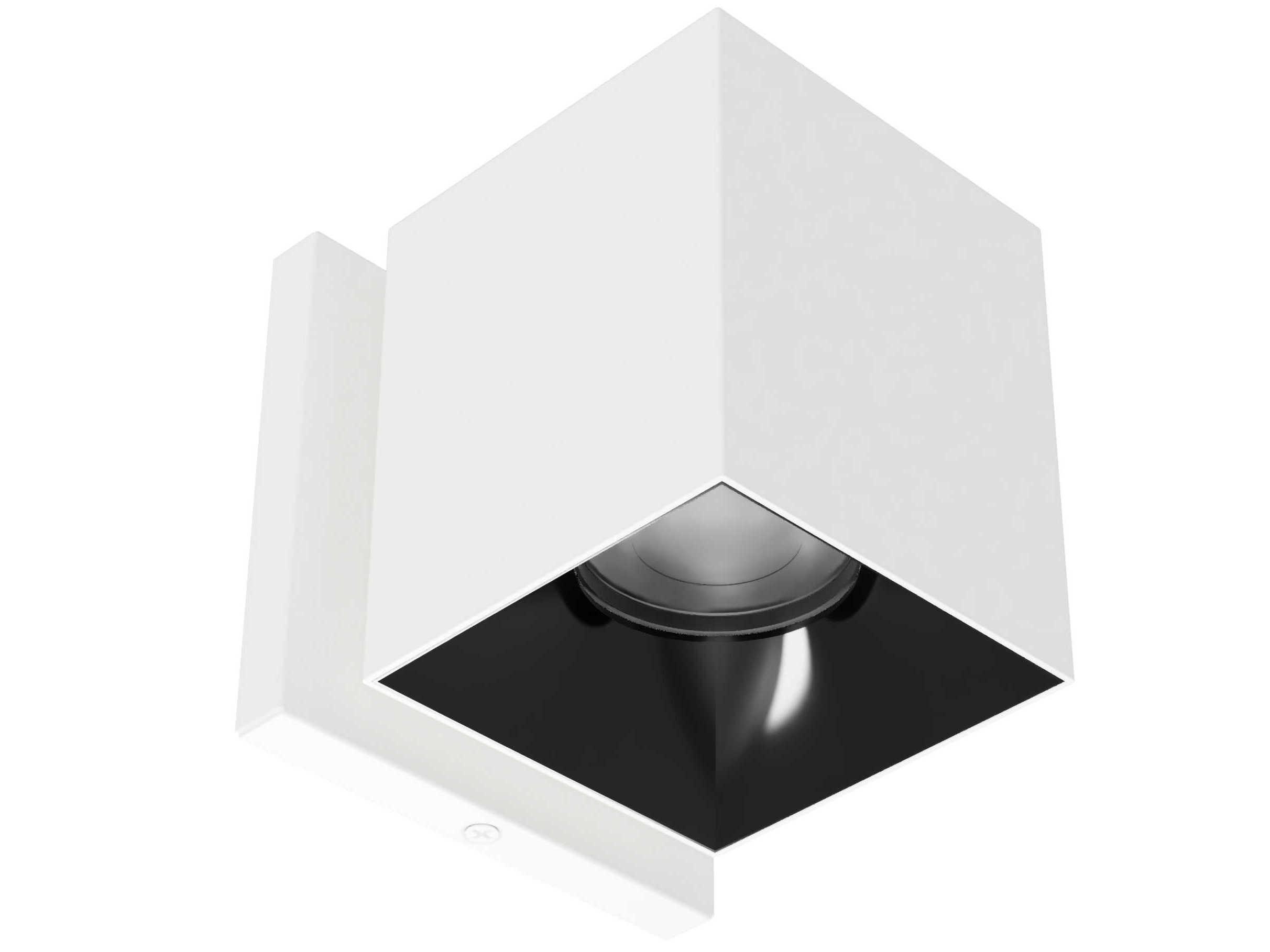 WAC Lighting Zoron Square 1-Light Trimmed Outdoor Wall Light