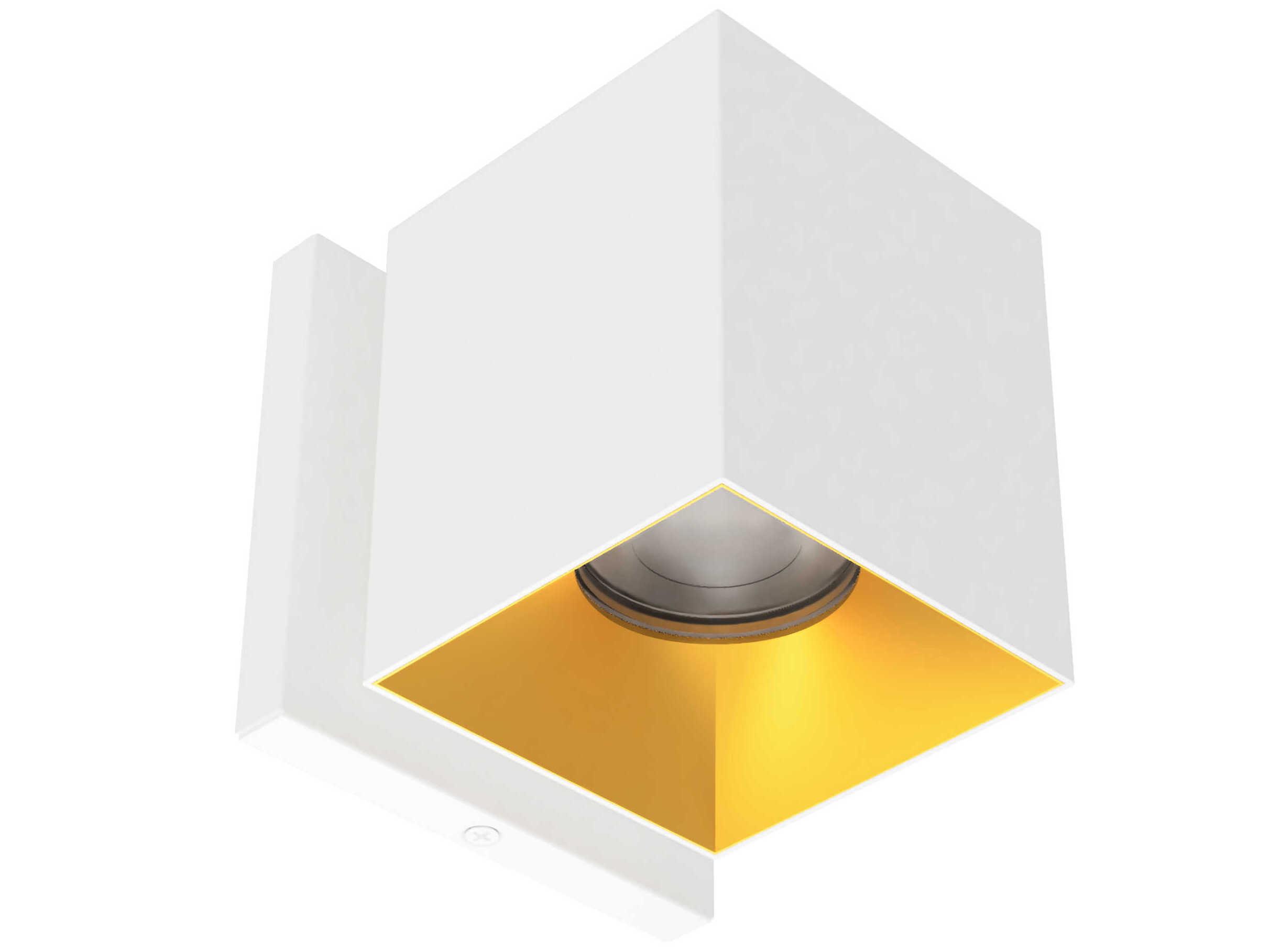 WAC Lighting Zoron Square 1-Light Trimmed Outdoor Wall Light