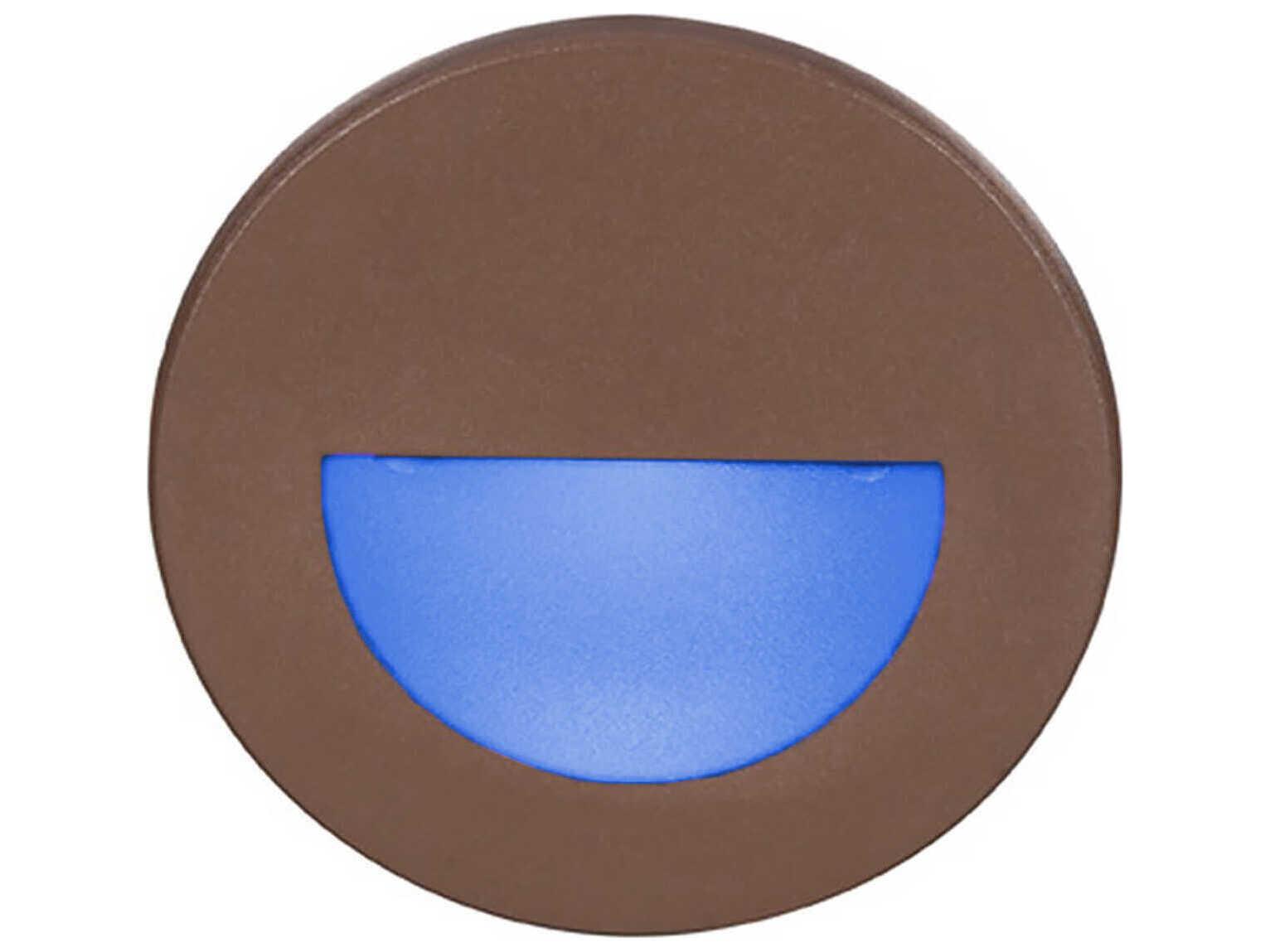 WAC Lighting LEDme 1-Light Half-Round Outdoor Step and Wall Light