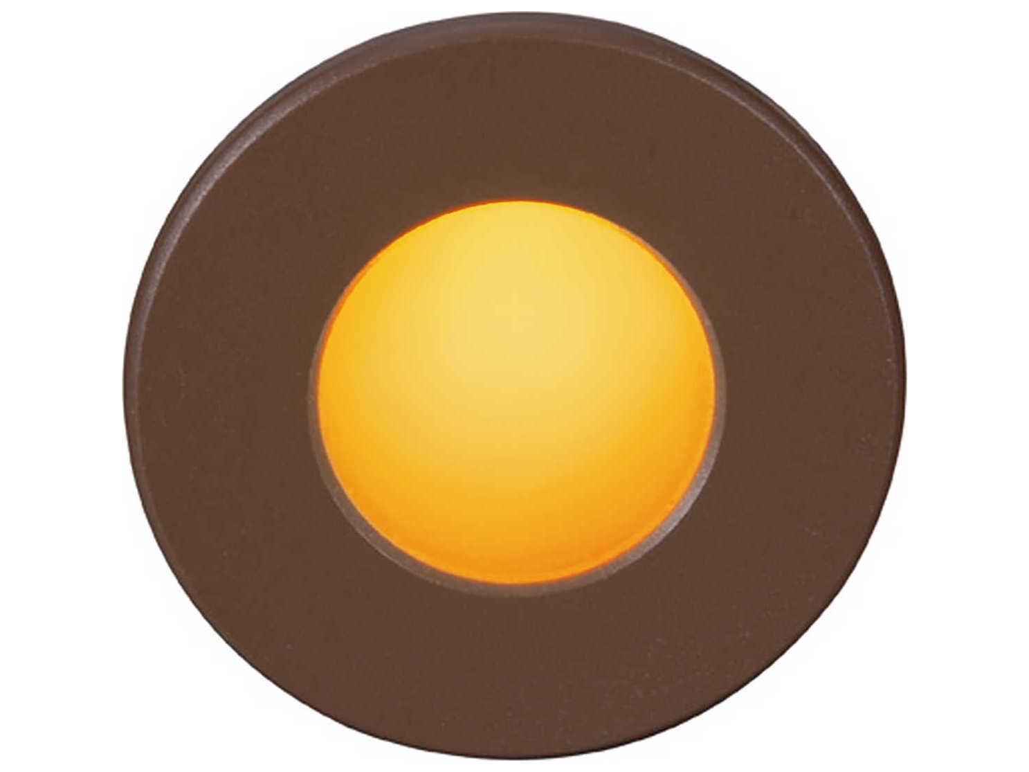 WAC Lighting LEDme 1-Light Round Outdoor Step and Wall Light