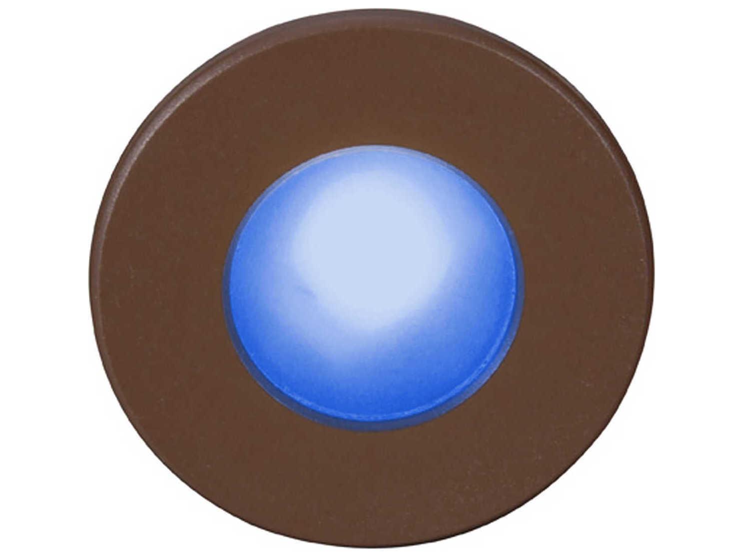 WAC Lighting LEDme 1-Light Round Outdoor Step and Wall Light