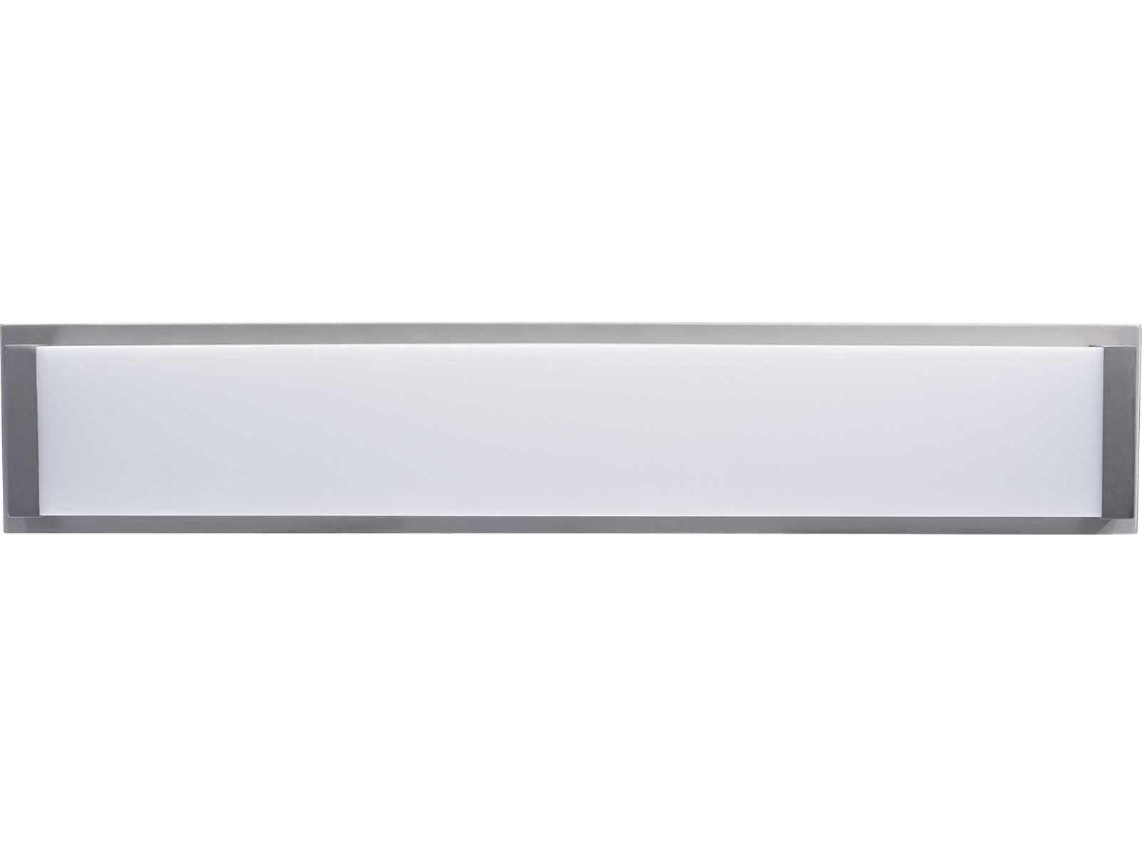 WAC Lighting Metro 1-Light Brushed Nickel LED Vanity Light