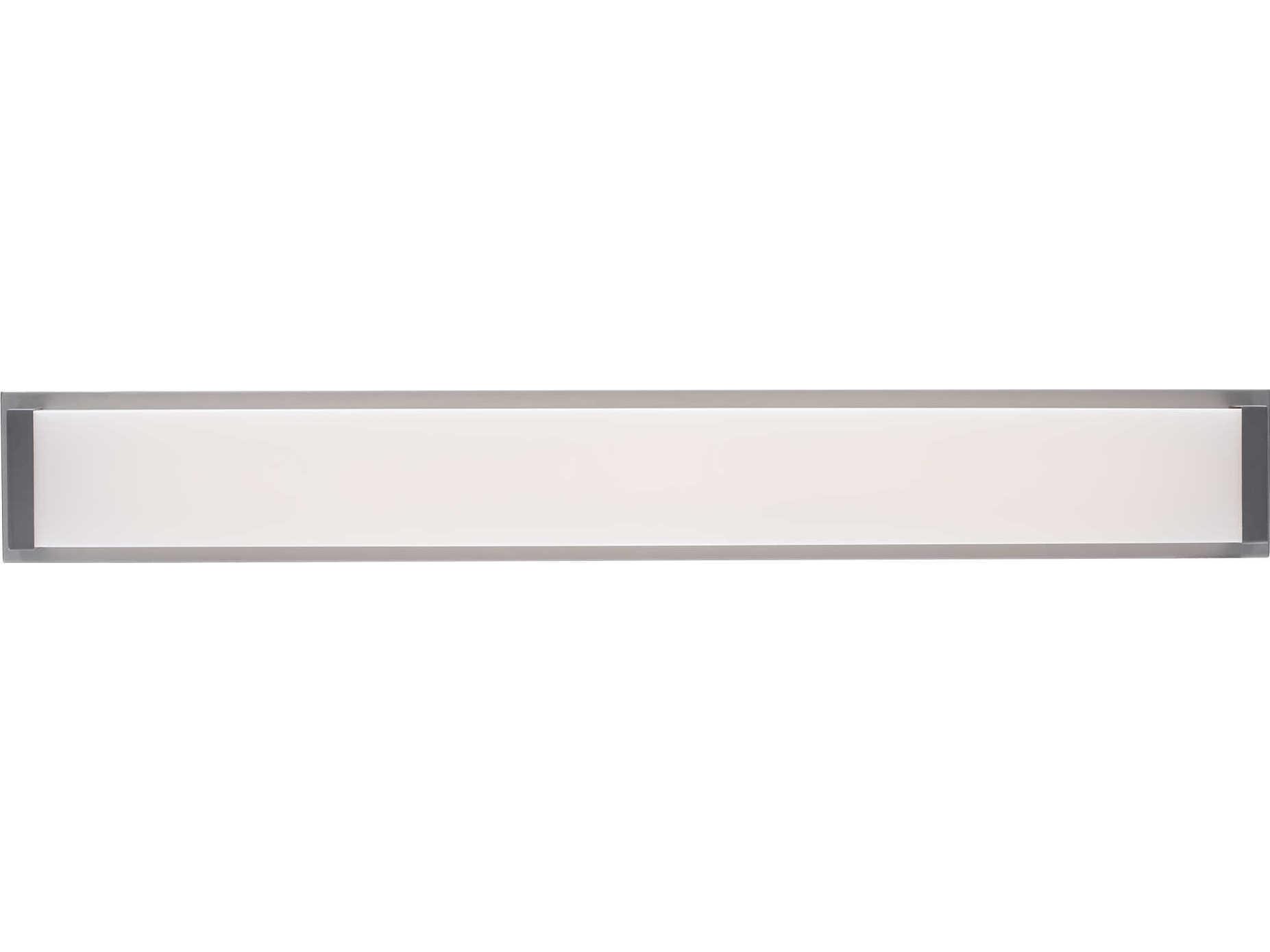 WAC Lighting Metro 1-Light Brushed Nickel LED Vanity Light