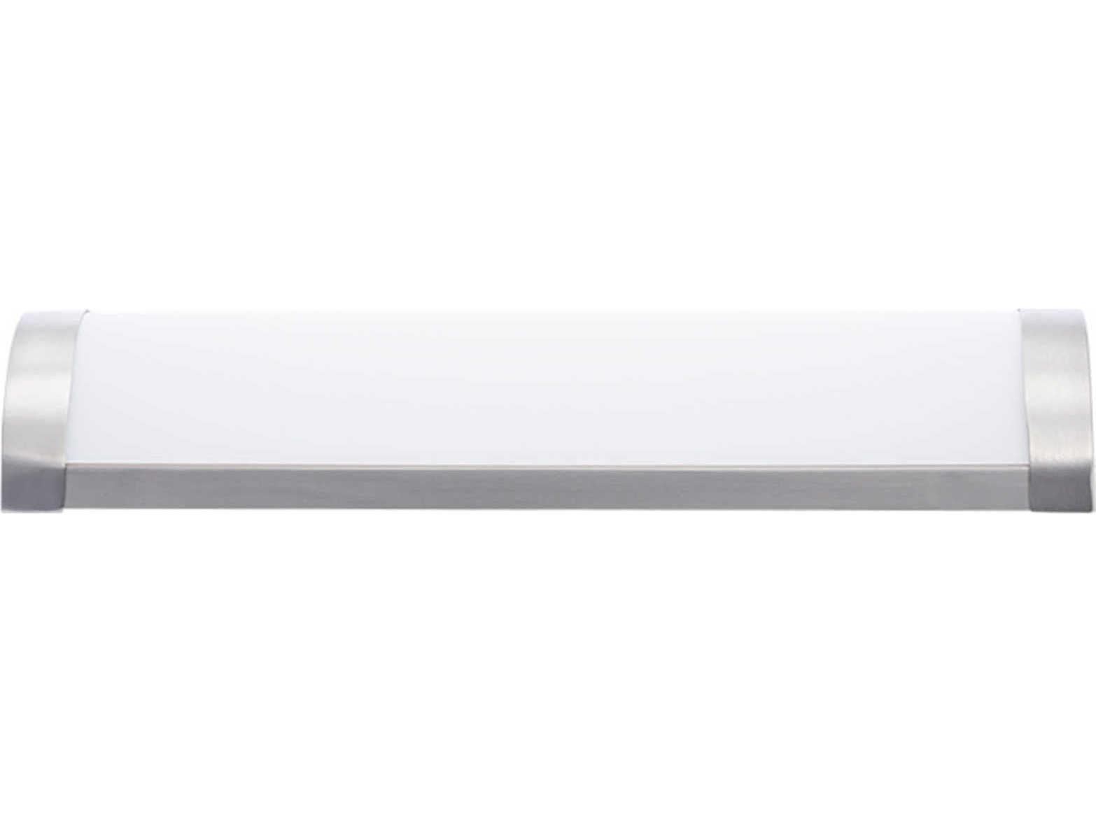 WAC Lighting Fuse 1-Light Brushed Nickel LED Vanity Light