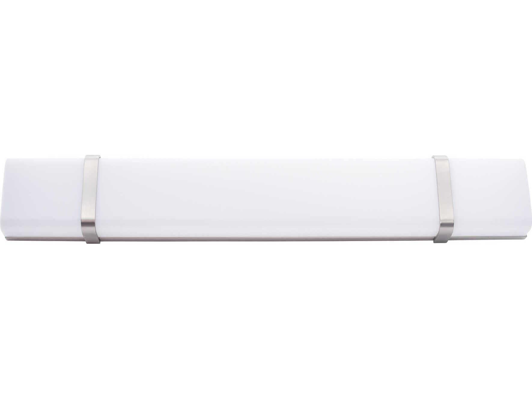 WAC Lighting Link 1-Light Brushed Nickel LED Vanity Light