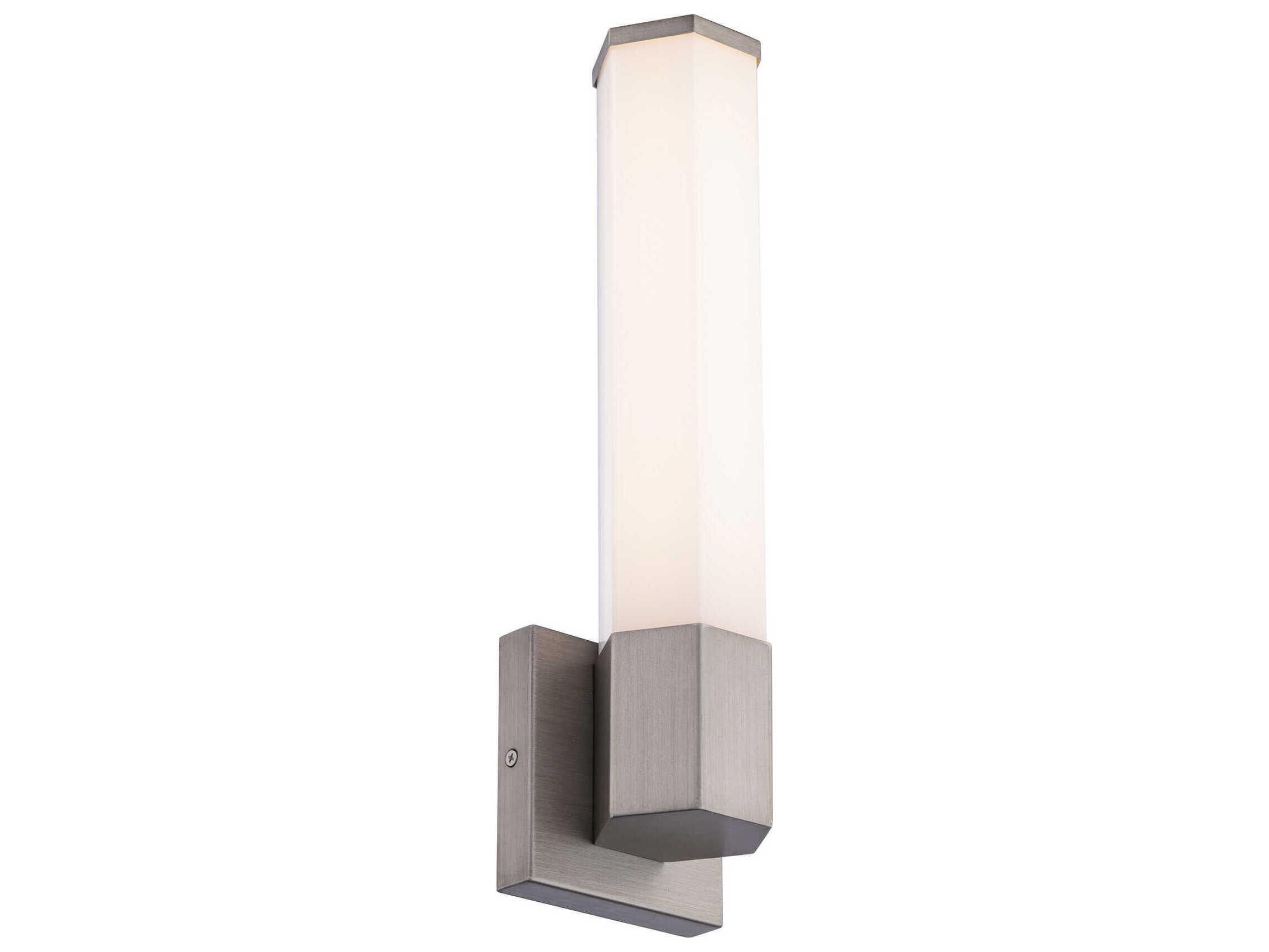 WAC Lighting Remi 1-Light Brushed Nickel Wall Sconce