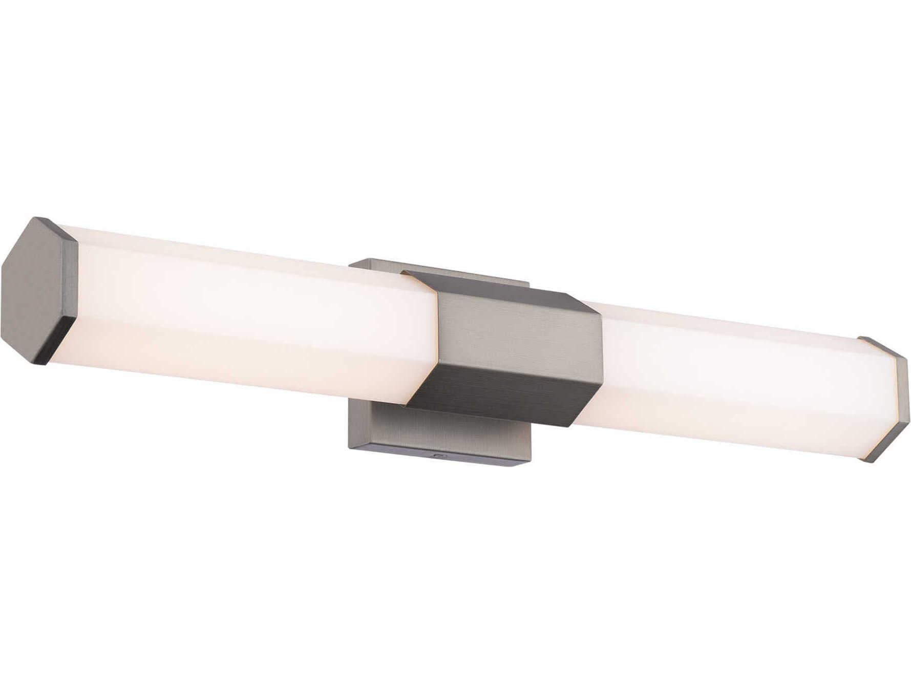 WAC Lighting Remi 2-Light Brushed Nickel Vanity Light