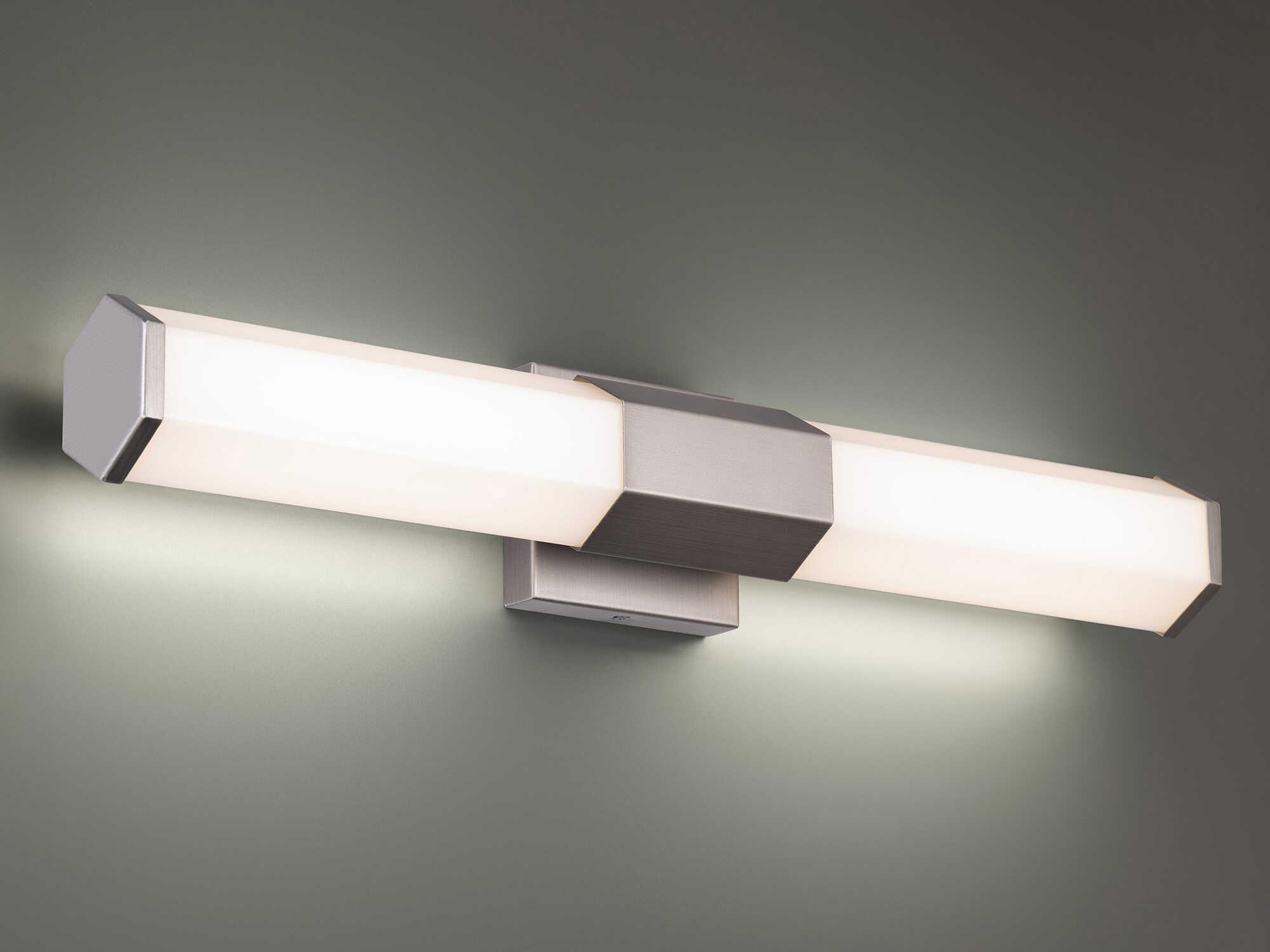 WAC Lighting Remi 2-Light Brushed Nickel Vanity Light