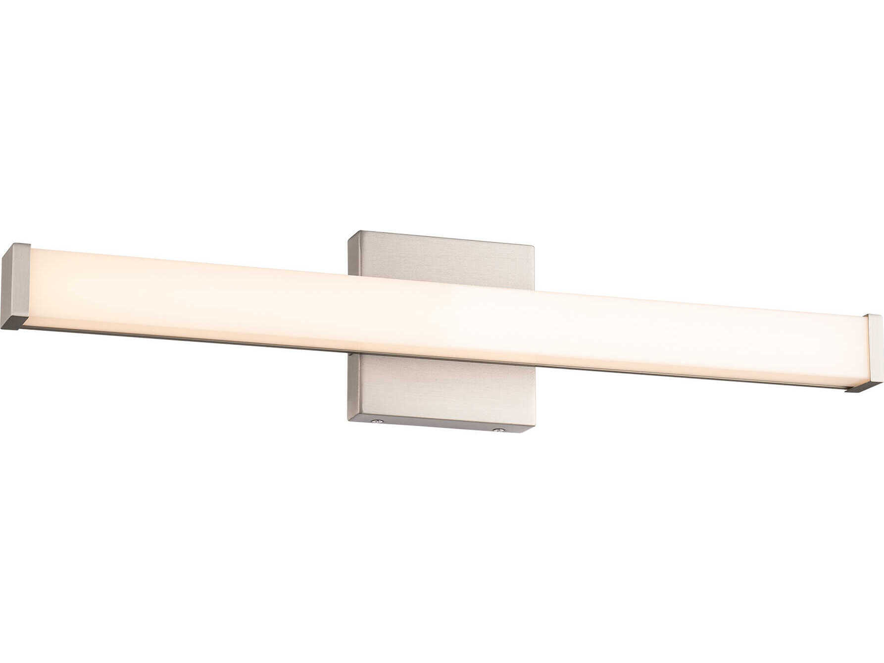 WAC Lighting Slim 1-Light Brushed Nickel Vanity Light