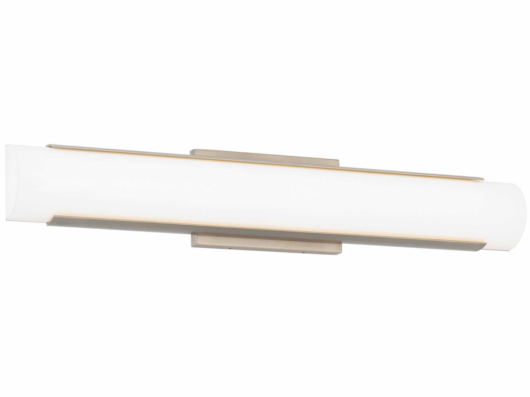 WAC Lighting Demi 1-Light Brushed Nickel Vanity Light