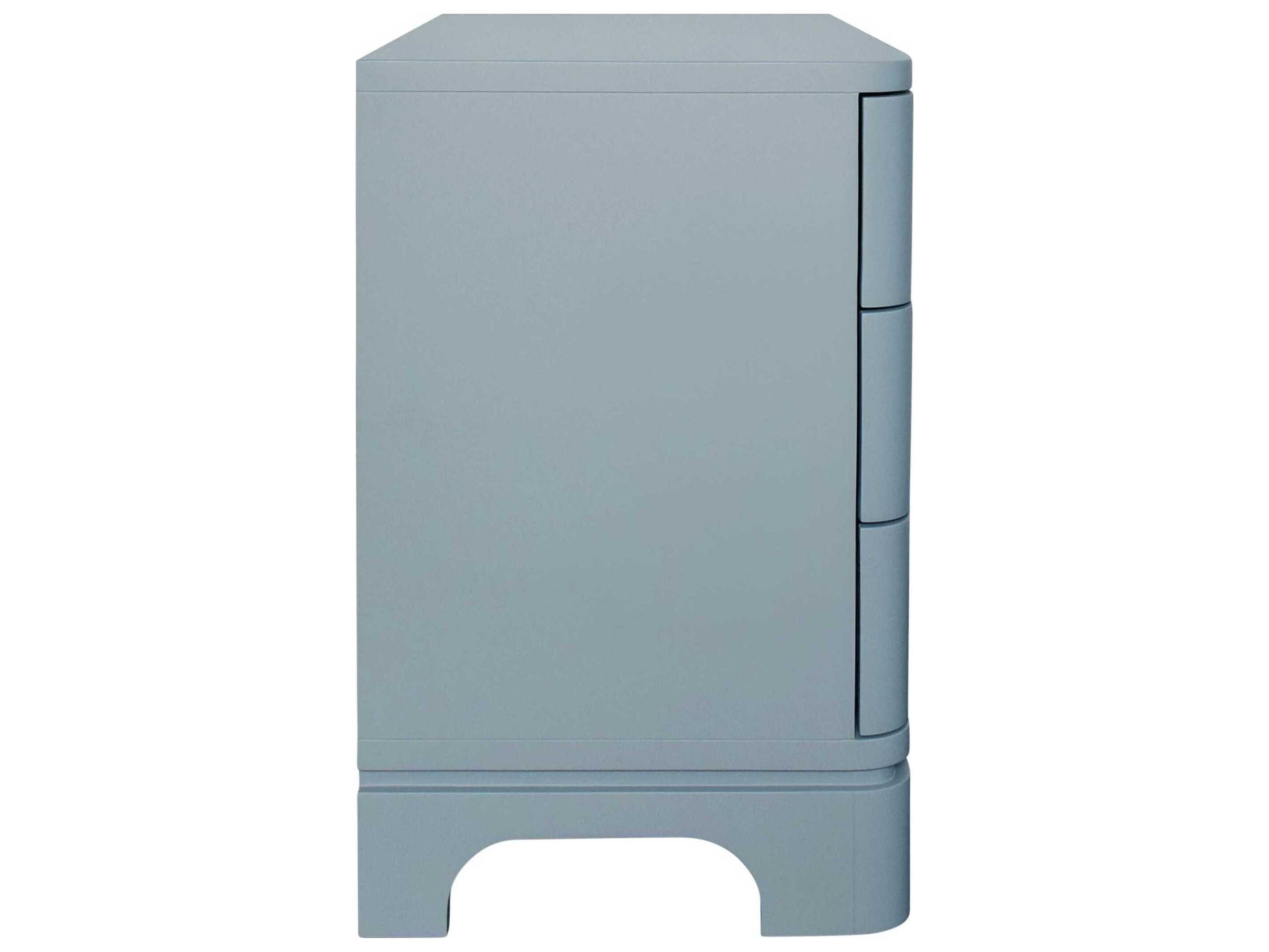 Worlds Away Rectangular Wood End Table