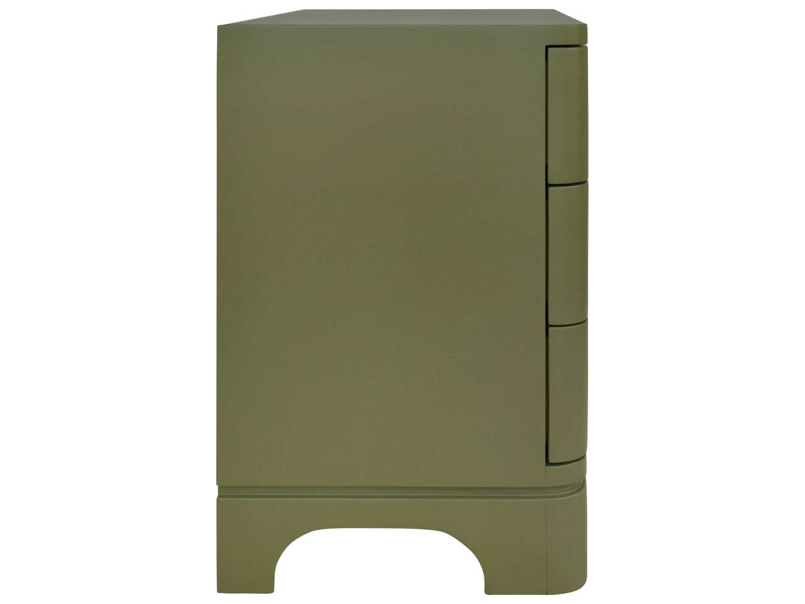 Worlds Away Rectangular Wood End Table