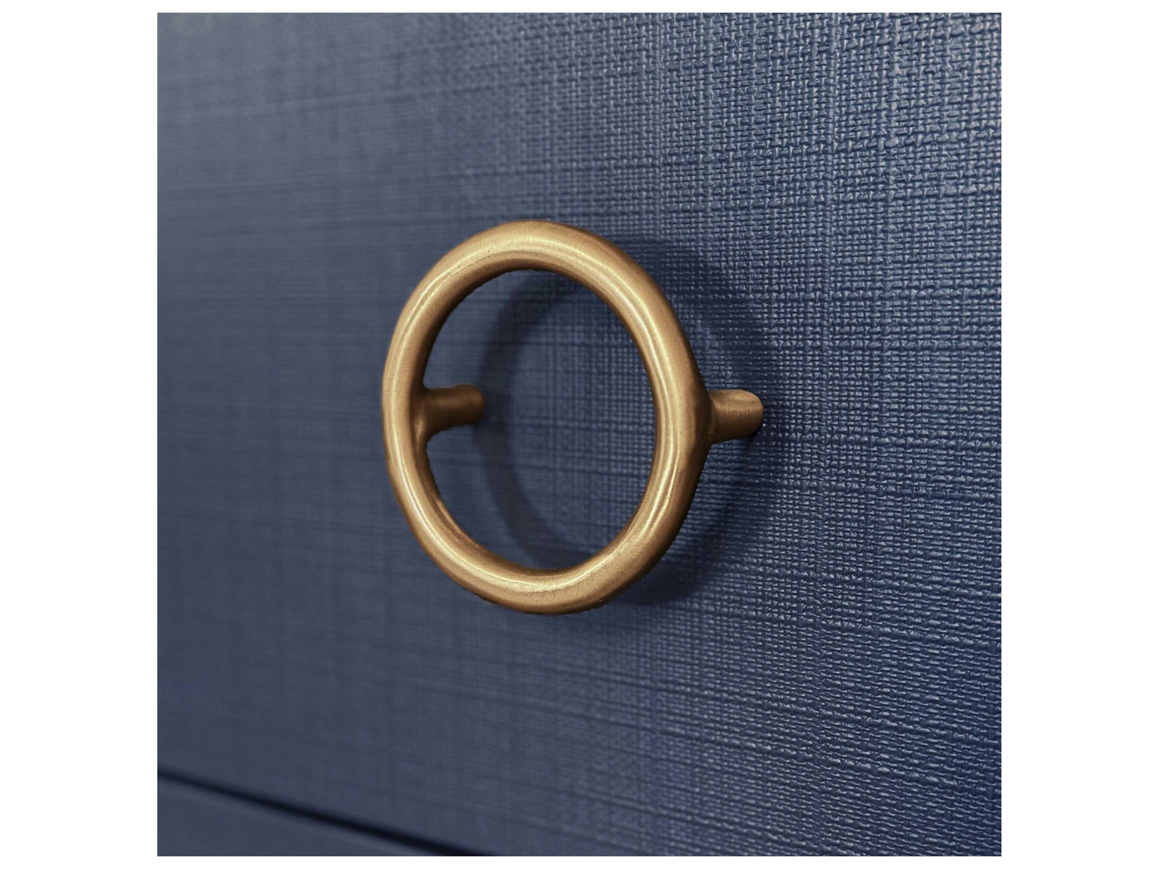 Worlds Away 3-Drawers Blue Hardwood Dresser